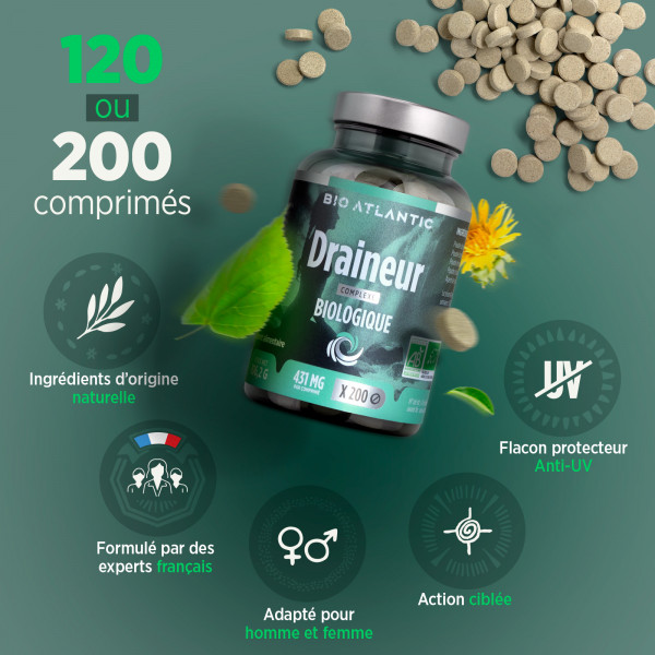 Comprimés Bio - Draineur 200