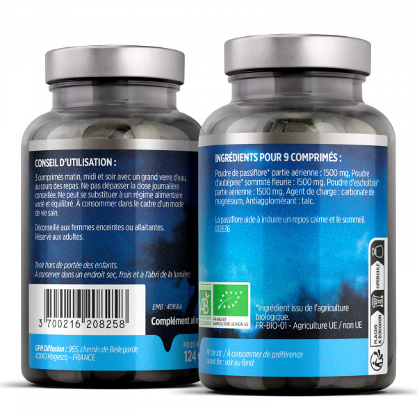 Sommeil Bio - 500 mg - Comprimés
