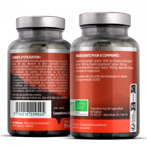 Comprimés Bio - Tonic 200