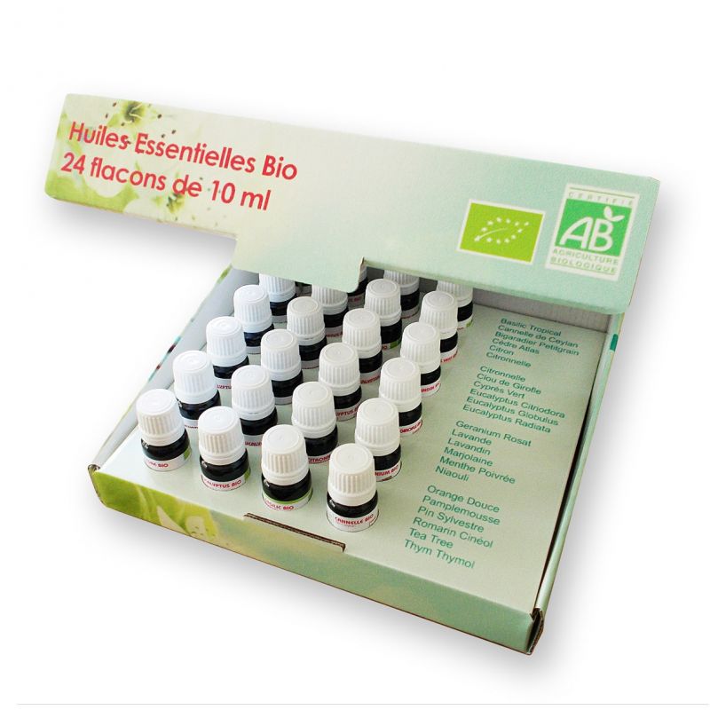 Coffret Synergie Huiles Essentielles Bio Digestion Flor'Ardèche