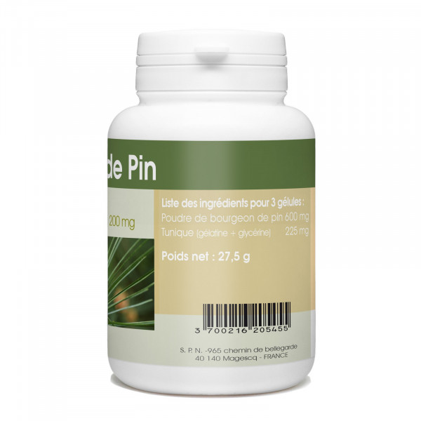 Bourgeon de Pin - 200mg - 100 gélules