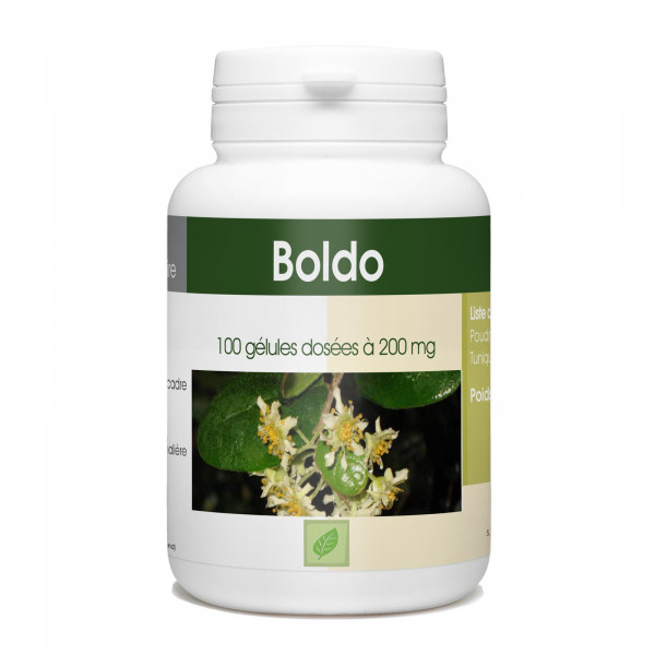 Boldo - 200mg- 100 gélules