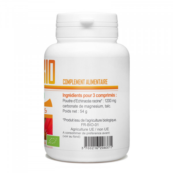 Echinacéa Biologique 400mg 120 comprimés