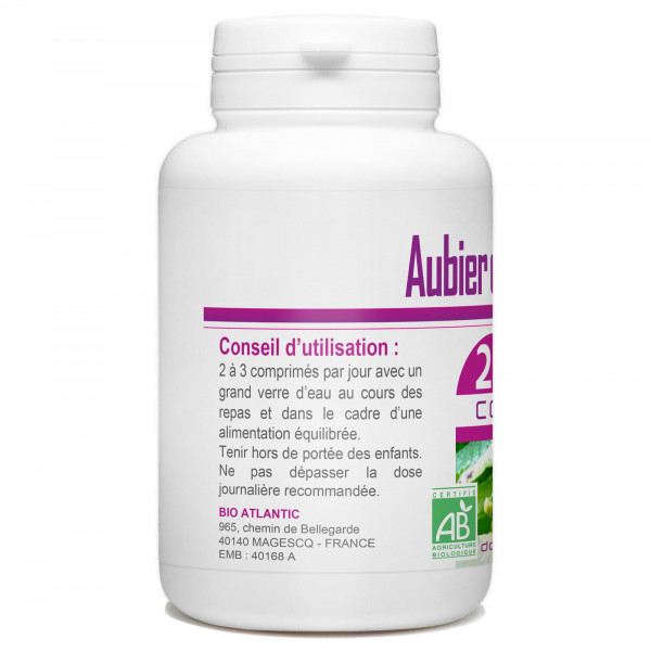 Aubier de Tilleul Bio 400mg 200 comprimés