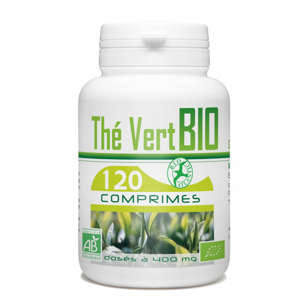 Comprimés Bio - Thé Vert 120