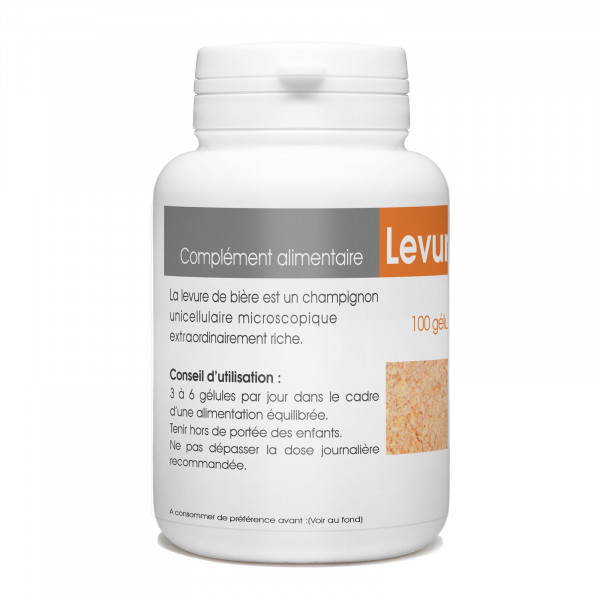 levure de biere revivifiable 320 mg - 100 gélules