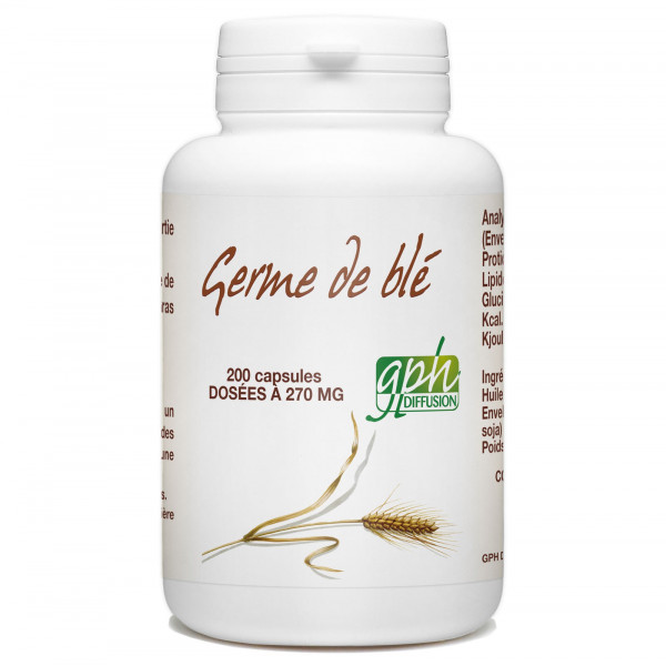 Germe de Blé - 270 mg - 200 capsules