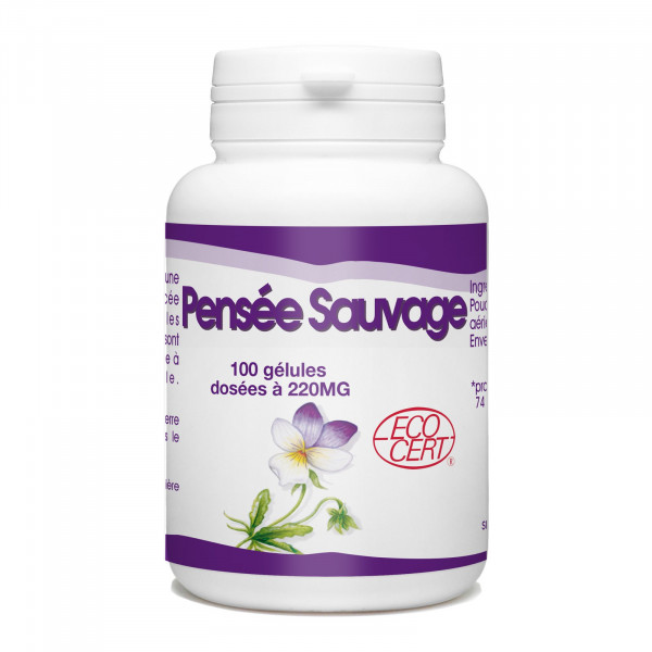 Pensee sauvage bio - 220 mg- 100 gelules