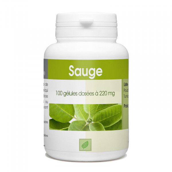 Sauge 220 mg - 100 gélules