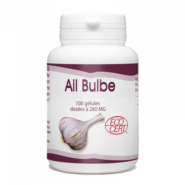 Ail Bulbe Ecocert - 280 mg - 100 gélules 