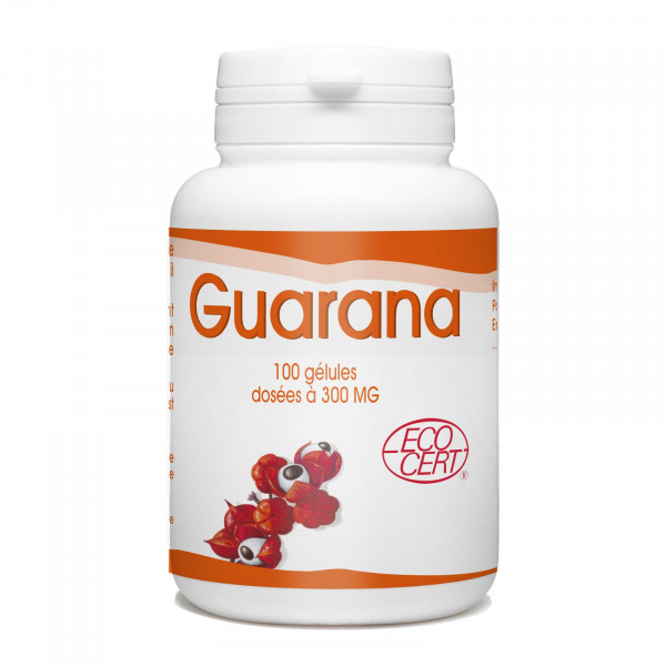 Guarana Bio - 300mg - 100 gélules