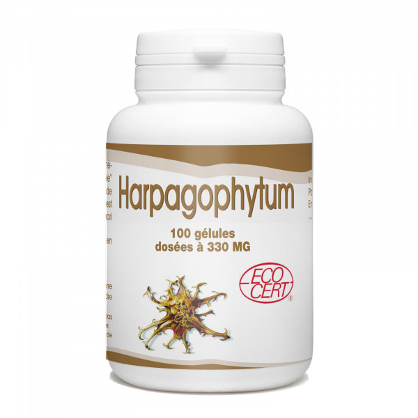 Harpagophytum Ecocert - 330 mg - 100 gélules 