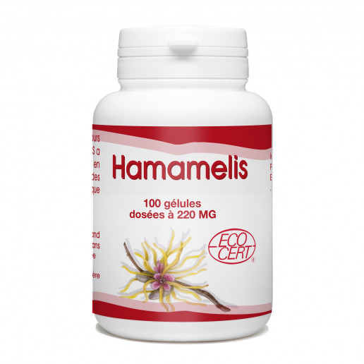 Hamamélis Ecocert - 220 mg - 100 gélules 