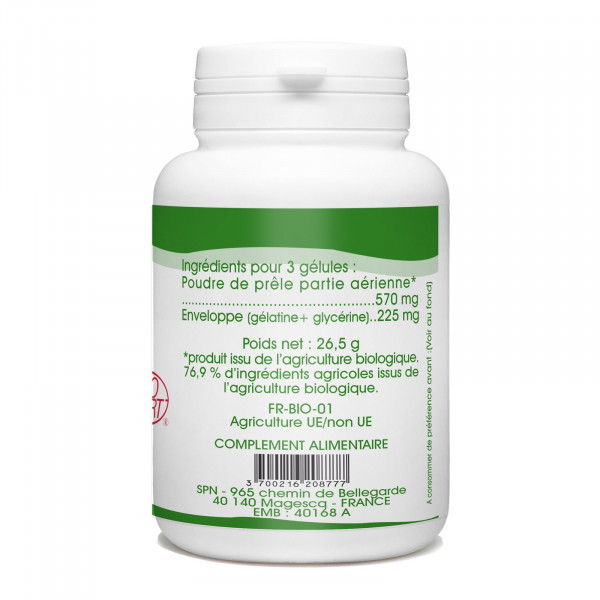 Prêle Bio -190 mg -100 gélules