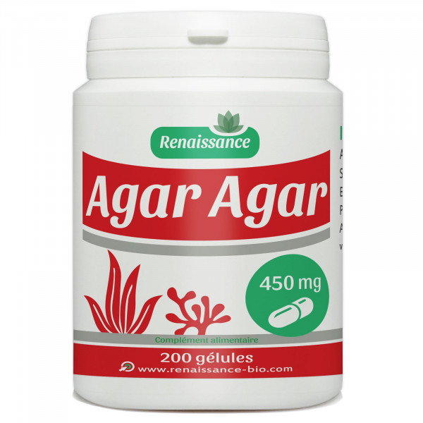 Agar Agar - 200 gelules classiques