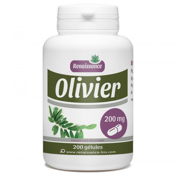 Olivier Feuille - 200 mg - 200 gélules 