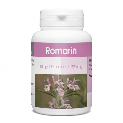 Romarin - 220 mg - 100 gélules 