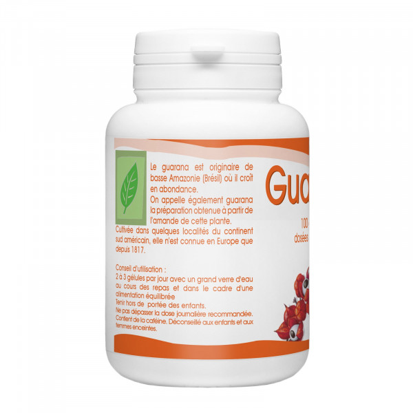 Guarana Bio - 300mg - 100 gélules