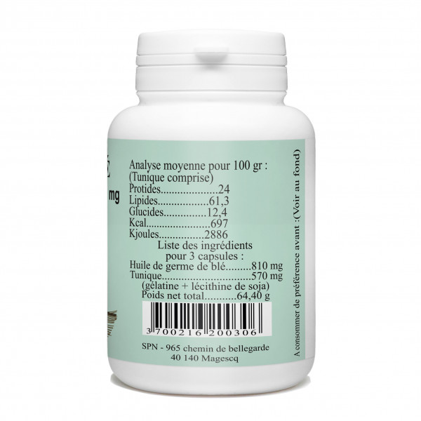 Germe de Blé - 270 mg - 140 capsules