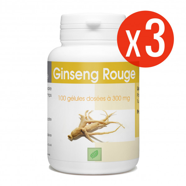 Ginseng Rouge - 300 mg - 300 gélules