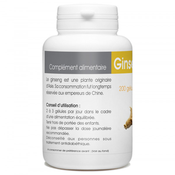 Ginseng Rouge - 300 mg - 1000 gélules