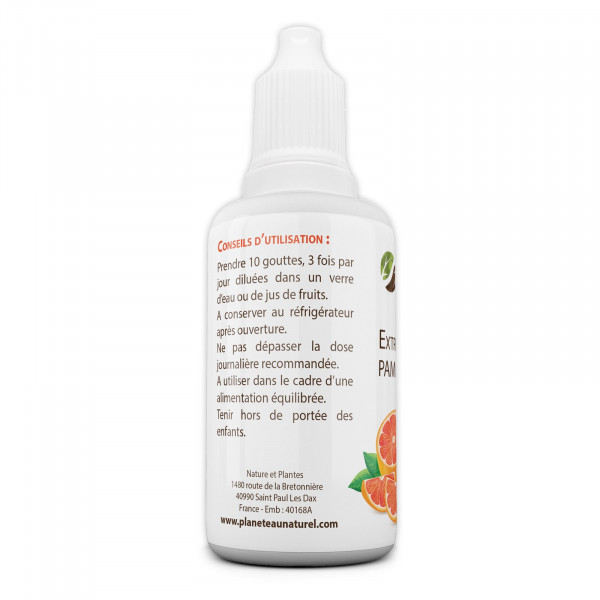 Extrait de Pépins de Pamplemousse Bio 800mg - 50ml - (EPP)
