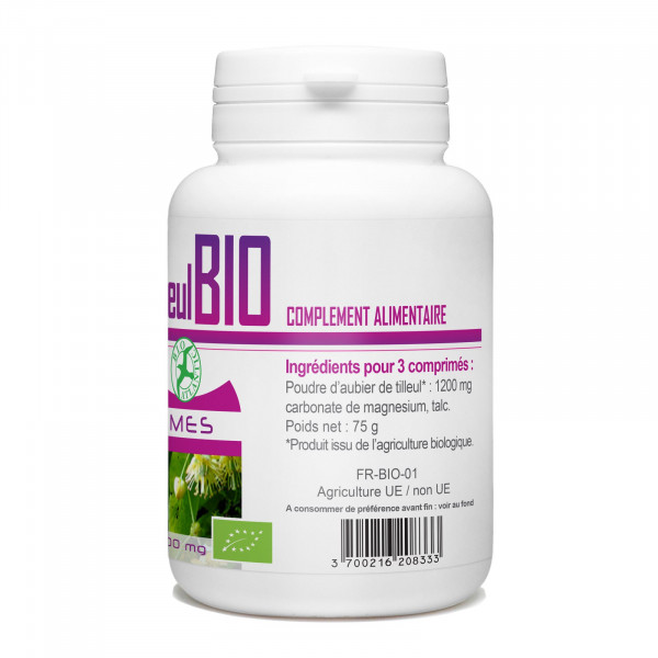 Aubier de Tilleul Bio - 120 comprimés - 400mg