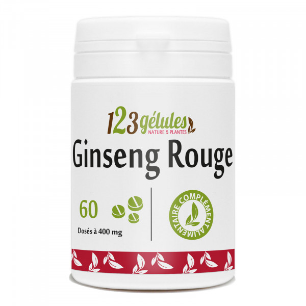 Ginseng Rouge 400mg 60 comprimés