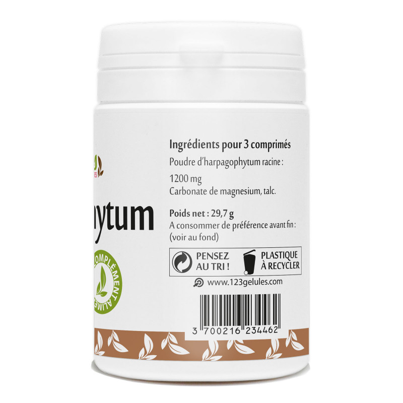 Harpagophytum - 400mg - 60 comprimés