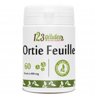 🌺🌿 Ortie Feuille - 100 gélules - 210mg - GPH Diffusion
