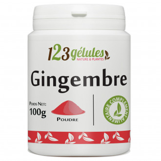 Gingembre- 100 g de poudre