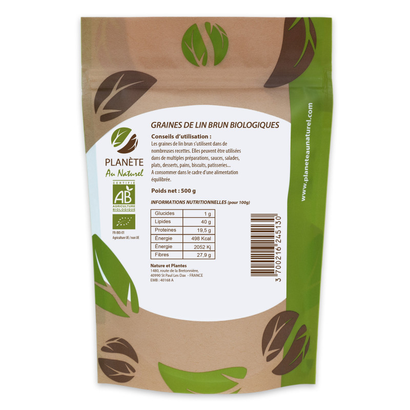 Graines de Lin Bio - 500g