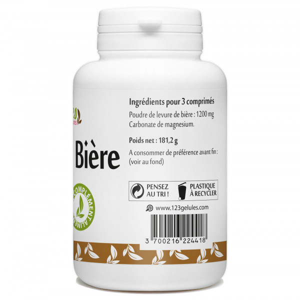 Levure de Bière 300 comprimés à 400mg