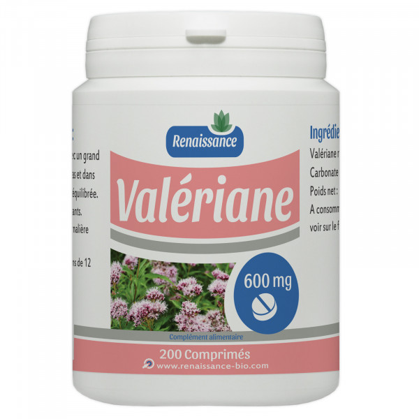 Valériane - 600 mg - 200 comprimés 