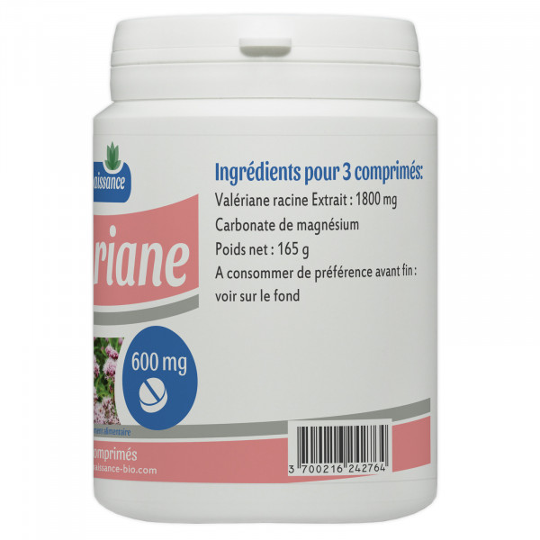 Valériane - 600 mg - 200 comprimés 