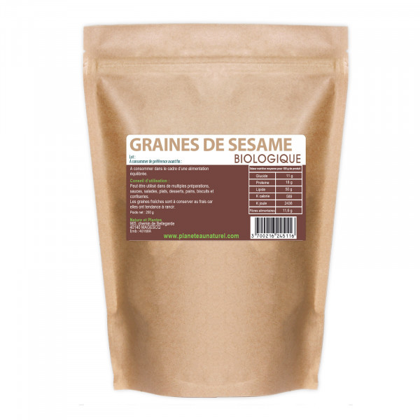Graines de Sésame Bio - 250g