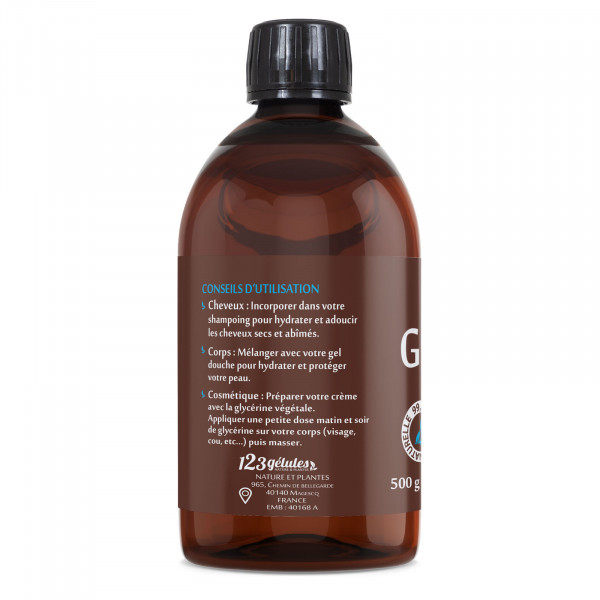 Glycérine Végétale - 500ml