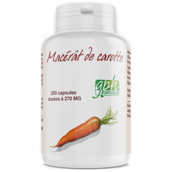 Macérat de Carotte - 200 capsules