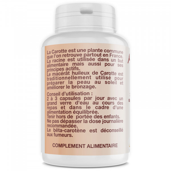 Macérat de Carotte - 200 capsules
