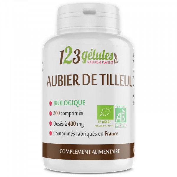 Aubier de Tilleul Bio - 300 comprimes 400mg