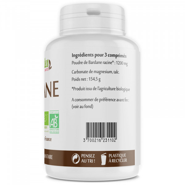 Bardane Bio 400mg en comprimés