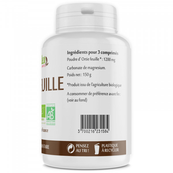 Ortie Feuille 300 comprimés 400mg