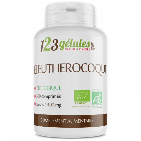 Eleutherocoque Bio 300 comprimés 400mg