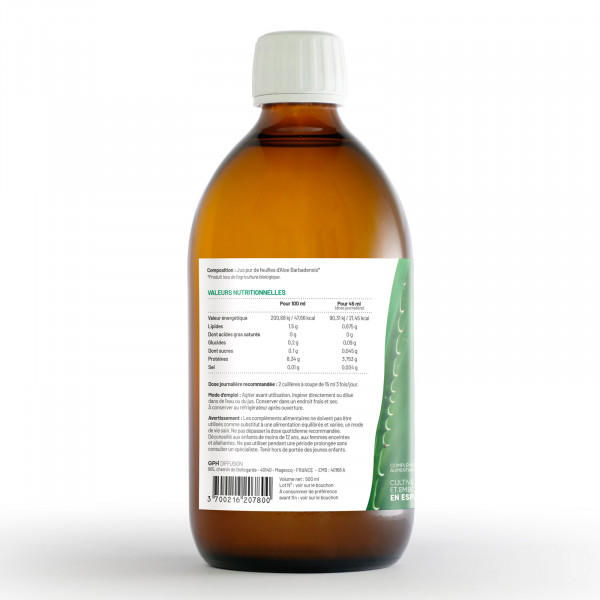 Aloé Vera - Pur Jus - 500 ml