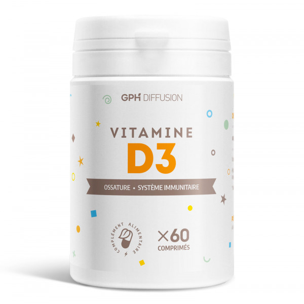 Vitamine D - 5 ug - 60 Comprimés