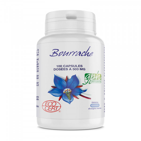 Bourrache Ecocert - 503 mg - 100 capsules