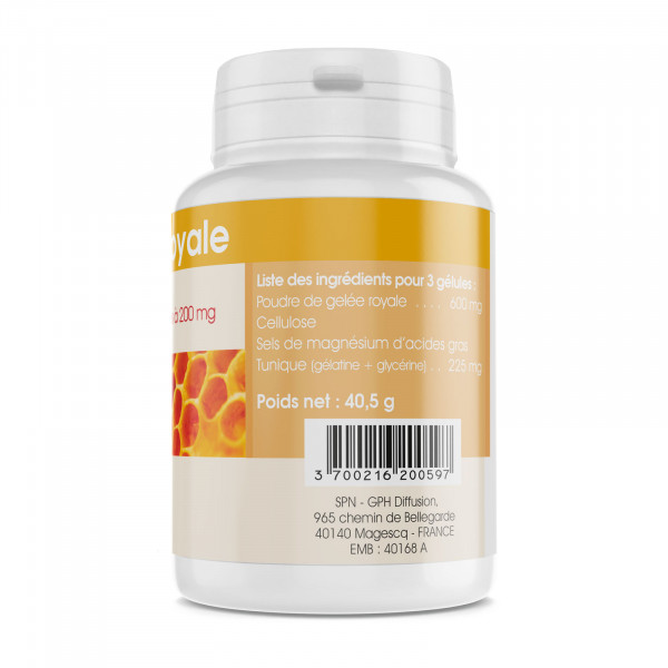 gelée royale - 200mg - 100 gélules