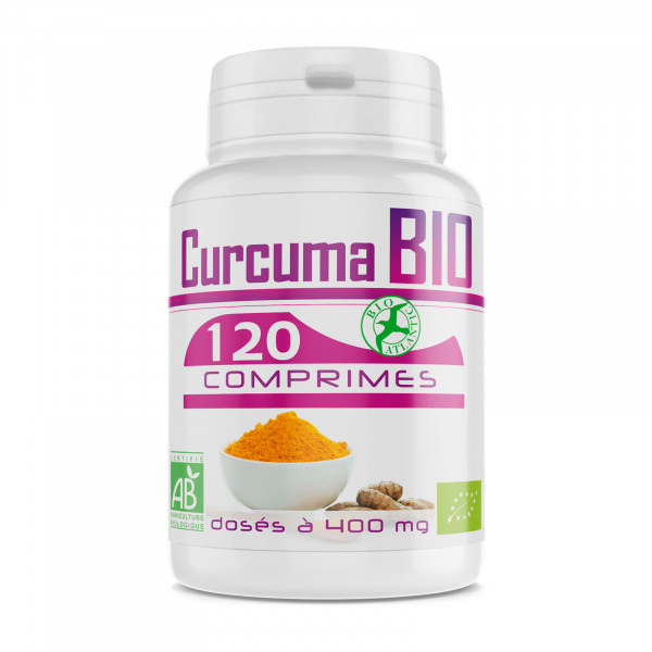 Curcuma Bio 400mg - 120 Comprimés