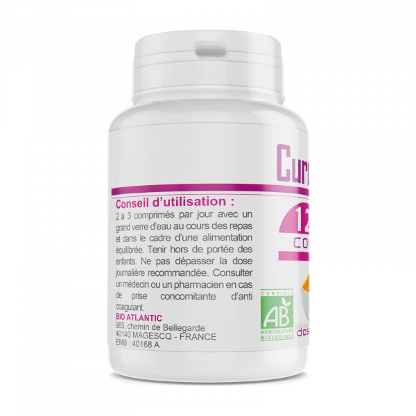 Curcuma Bio 400mg - 120 Comprimés