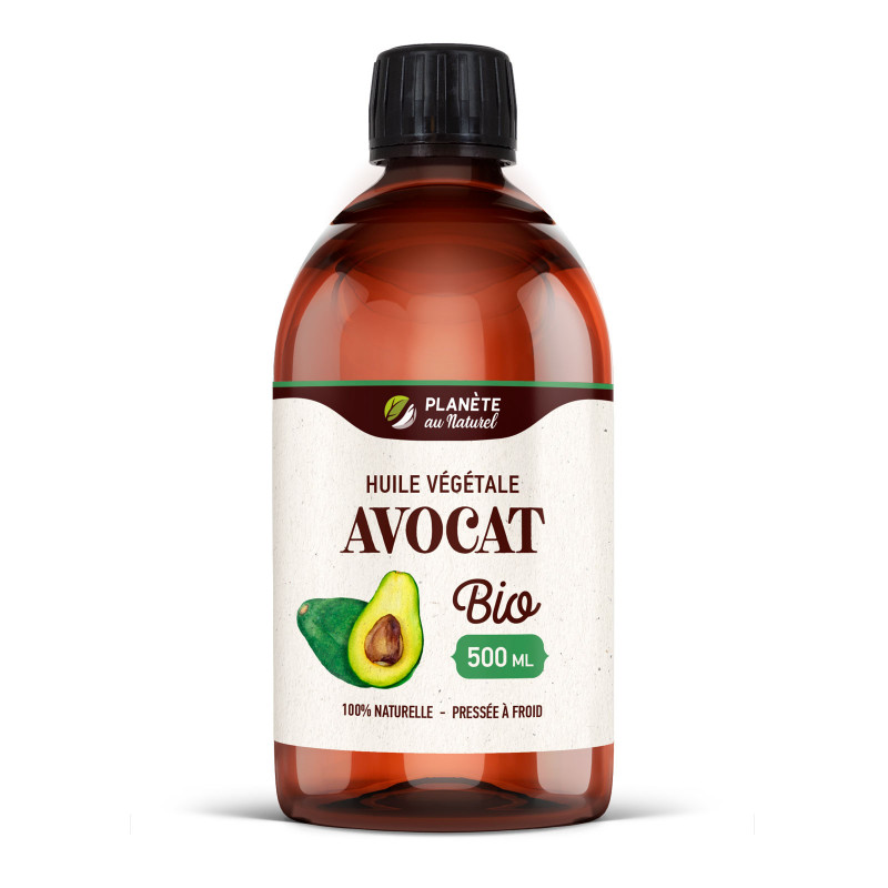 Huile Végétale Avocat Bio 250ml - Hello Skin Cosmetics